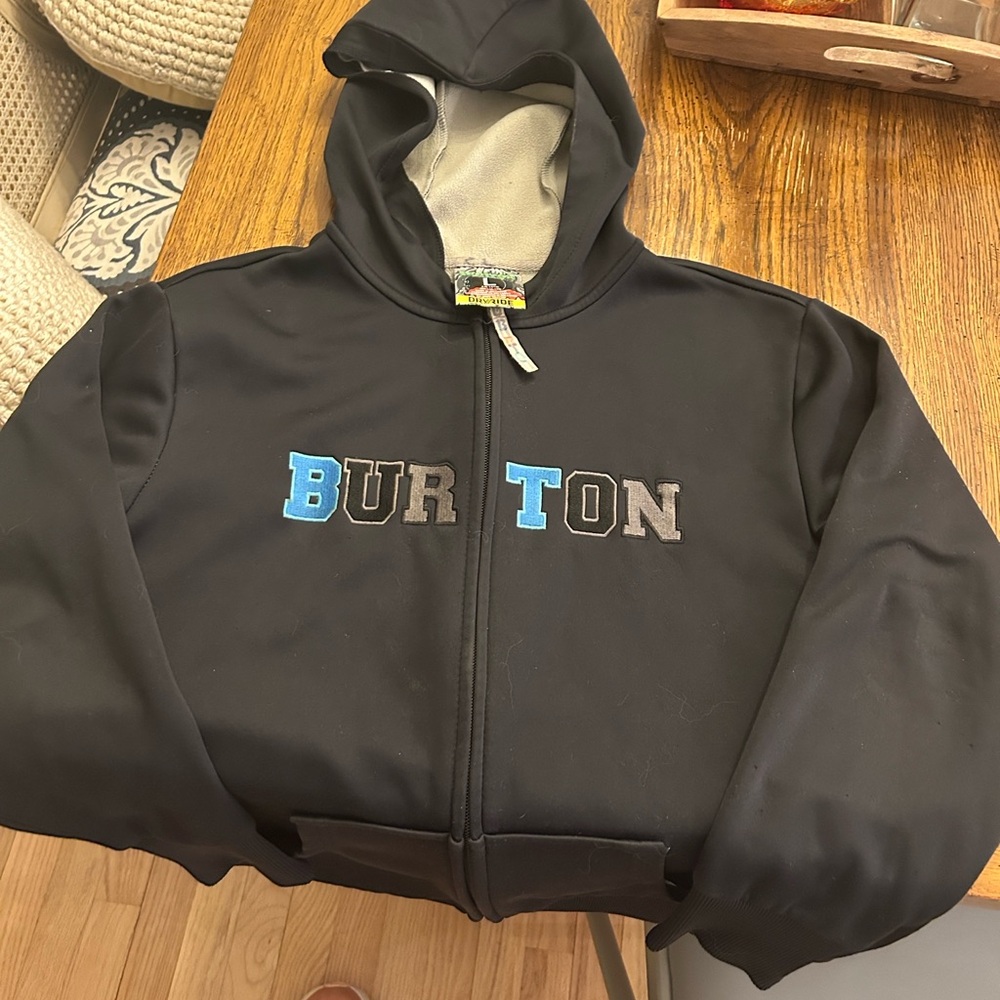 Burton Kids Black and Blue Hoodie Jacket